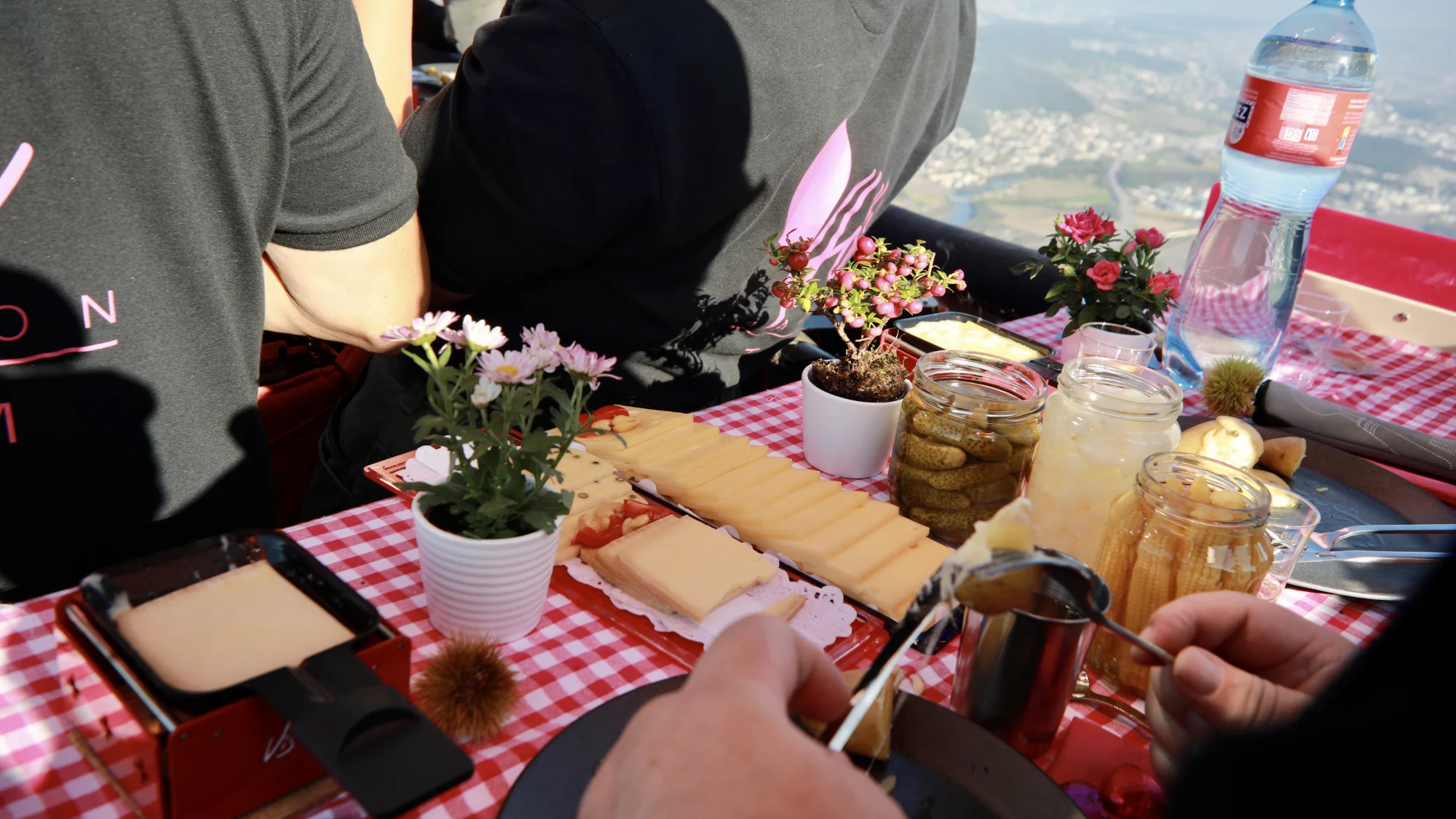 Raclette Ballonfahrt