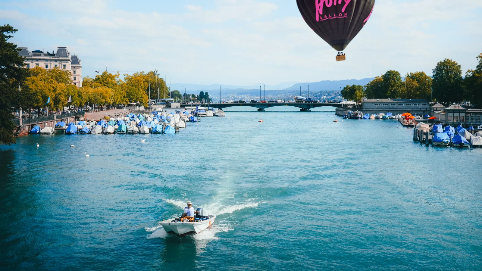 Ballonfahrt Zürichsee